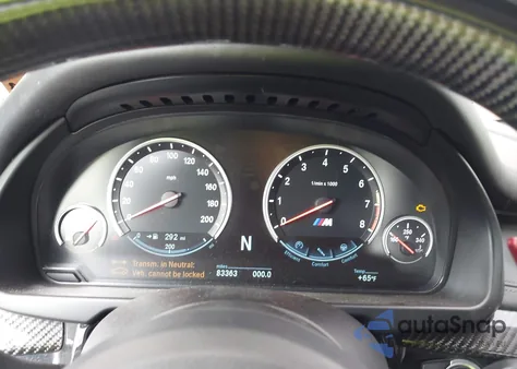 2016 BMW X5 M z USA, uszkodzony, nr VIN 5YMKT6C55G0R78151